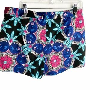 Nicole Miller Womens Floral Printed Shorts